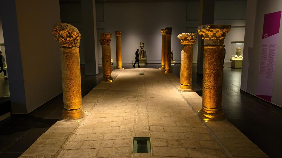 Funde im Archäologische Museum Şanlıurfa Funde im Archäologische Museum Şanlıurfa