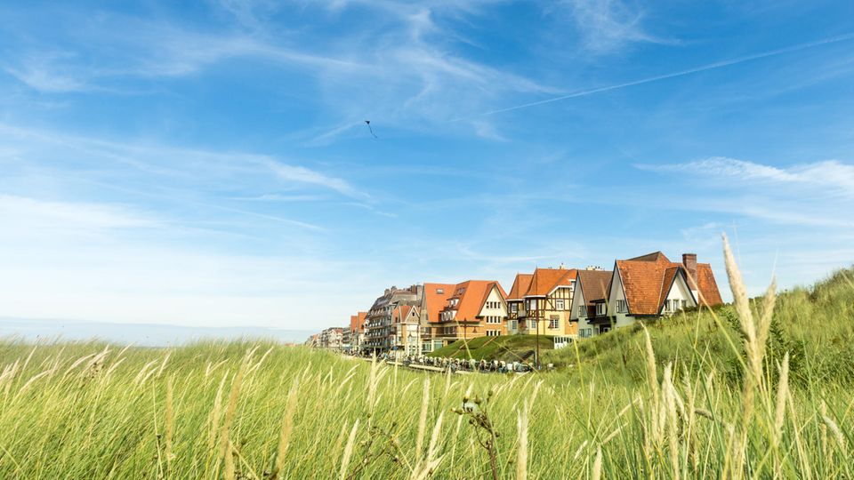 Häuser von De Haan in Belgien Häuser von De Haan in Belgien