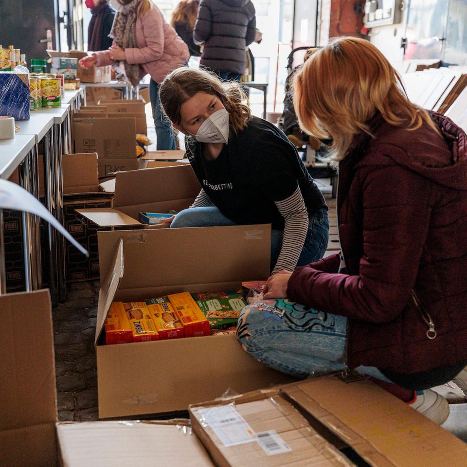 Studierende in Passau sammeln Spenden für die Ukraine