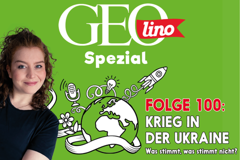 In Folge 100 unseres GEOlino-Podcasts ordnen wir euch ein, was derzeit beim Krieg Russlands gegen die Ukraine vor sich geht.