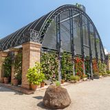 Gewächshaus im Botanischen Garten von Valencia