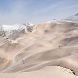 Skigebiet Piau-Engaly in Frankreich mit Saharastaub