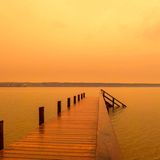 Steg am See in Bayern