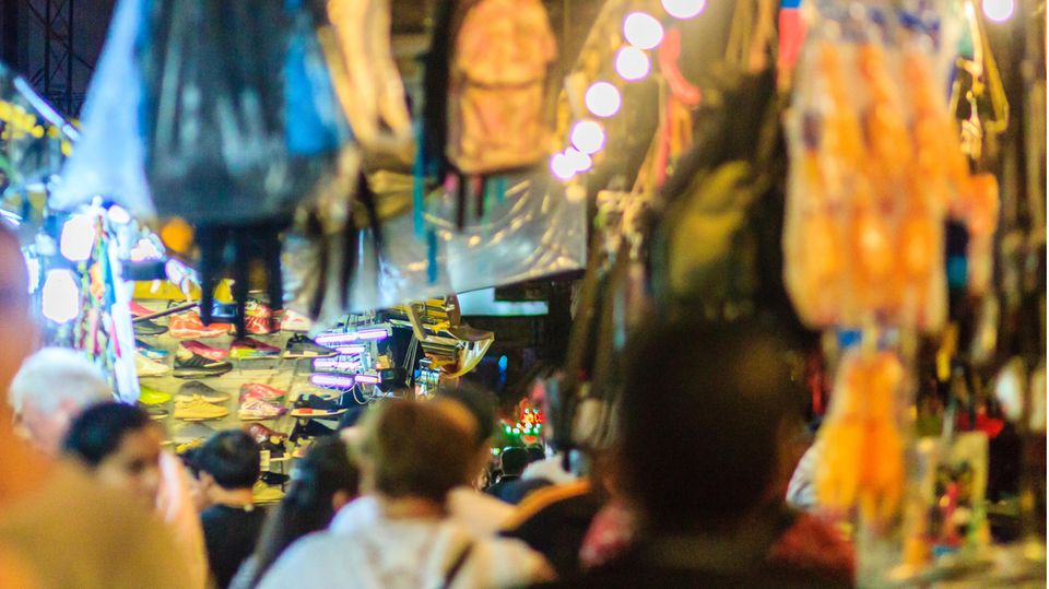 Touristen in Patpong