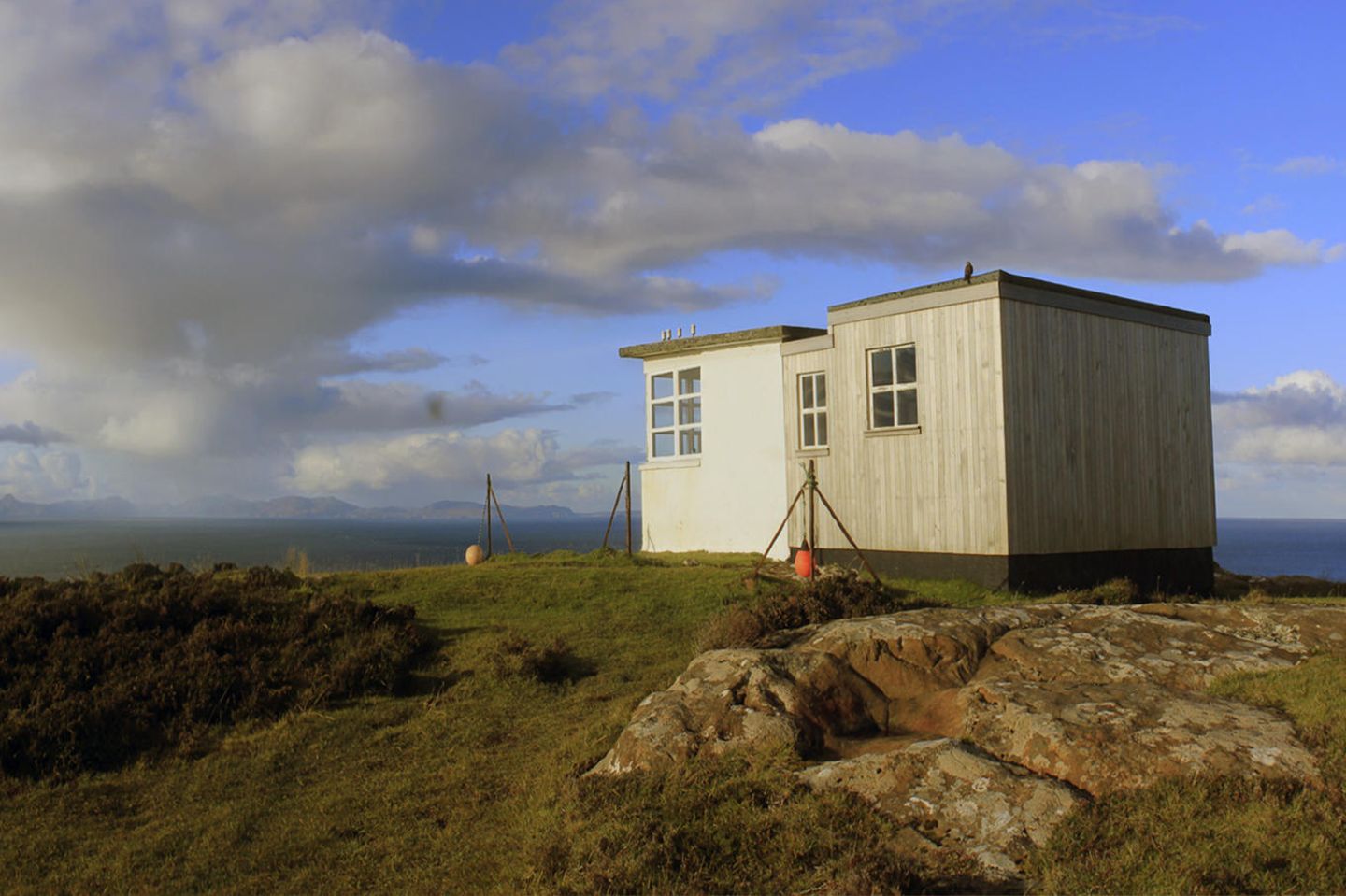 Blick auf die Bothy The Lookout