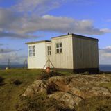 Blick auf die Bothy The Lookout