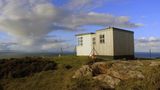 Blick auf die Bothy The Lookout