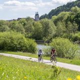 Kloster Plankstetten am Fünf-Flüsse-Radweg, zwischen Berching und Beilngries