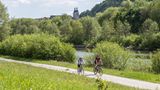 Kloster Plankstetten am Fünf-Flüsse-Radweg, zwischen Berching und Beilngries