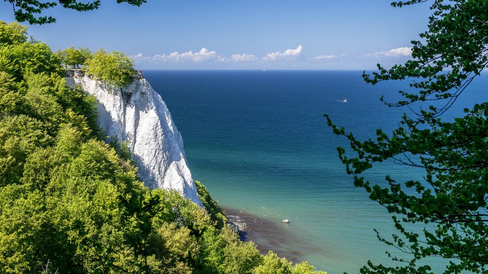 Ein Feierabendspaziegang an den Kreidefelsen. Rügen macht das möglich 
