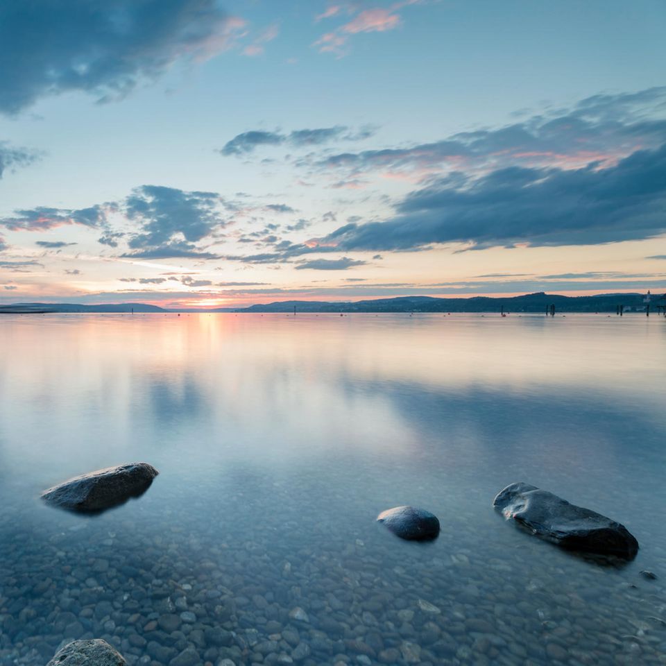 Der Bodensee ist mit einem Volumen von 48 Kubikkilometern das größte Binnengewässer Deutschlands