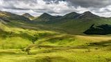Twelve Bens Mountains in Connemara, Irland
