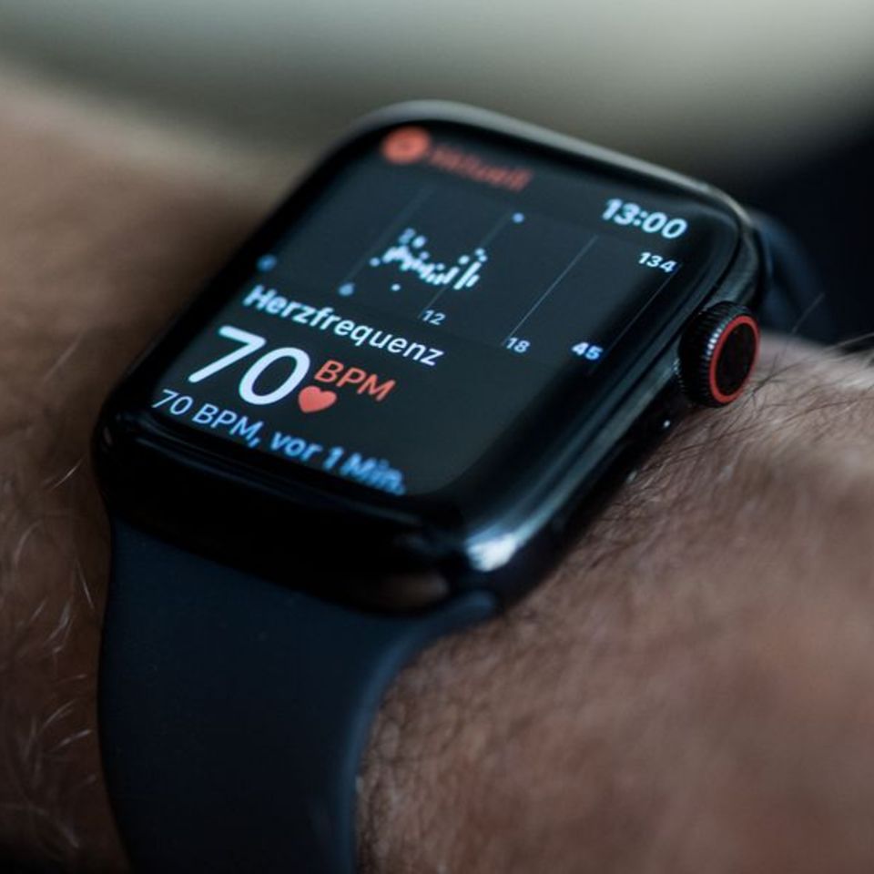 Smartwatch misst Puls
