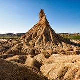 Kuriose Felsformationen in der Halbwüste Bardenas Reales