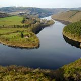 Lultzhausen, Stausee im Naturpark Obersauer