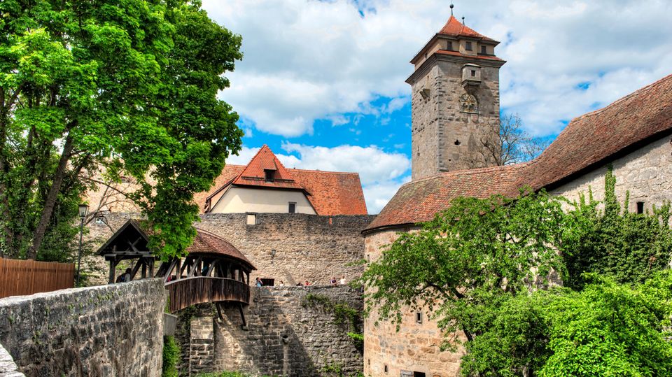Spitalbastei in Rothenburg ob der Tauber Spitalbastei in Rothenburg ob der Tauber