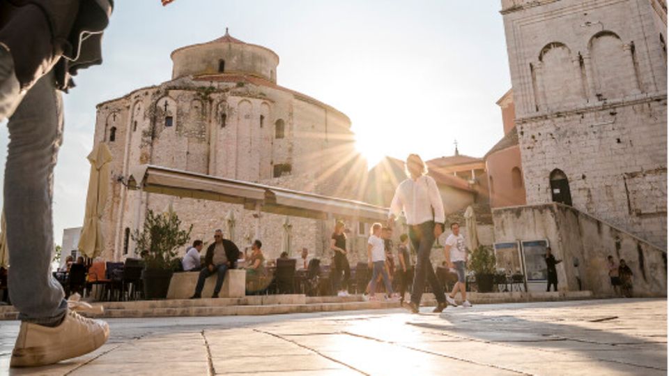 Blick auf Zadar