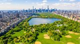 Luftaufnahme des Central Parks in New York