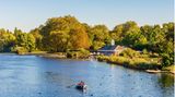 Serpentine Lake im Londoner Hyde Park