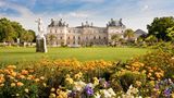 Jardin du Luxembourg mit Blick auf das Schloss in Paris