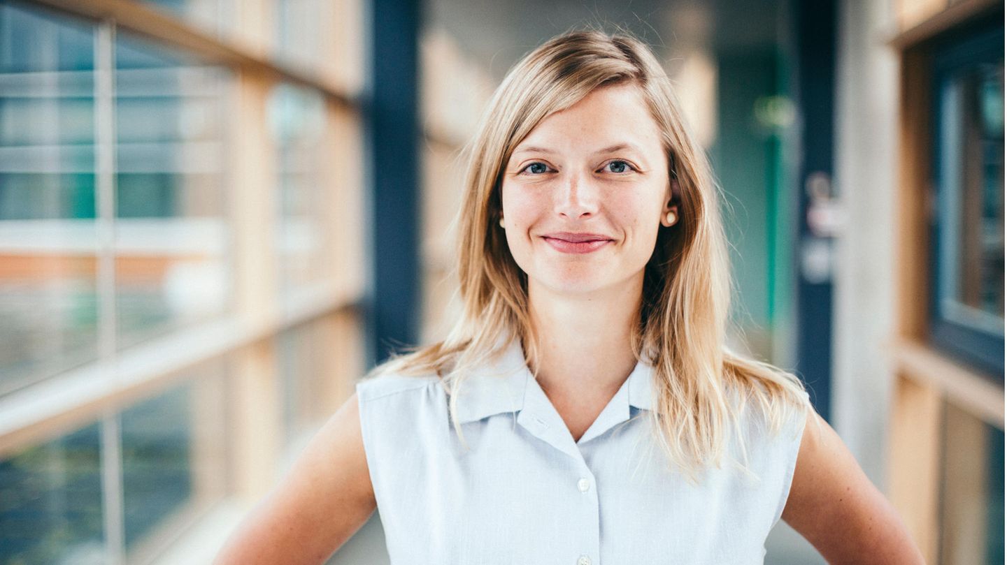 Intelligente Frau