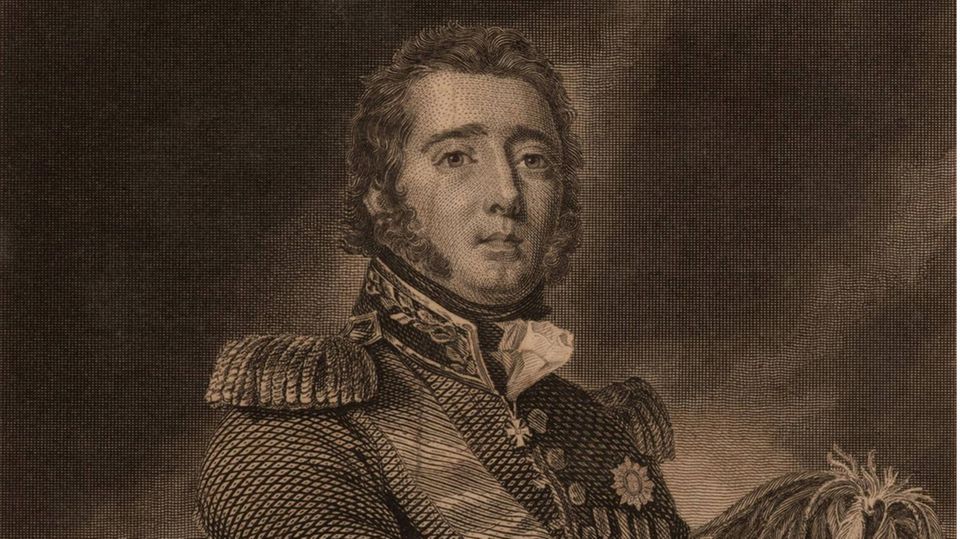 Gregor MacGregor (1786-1845), Portrait von 1822
