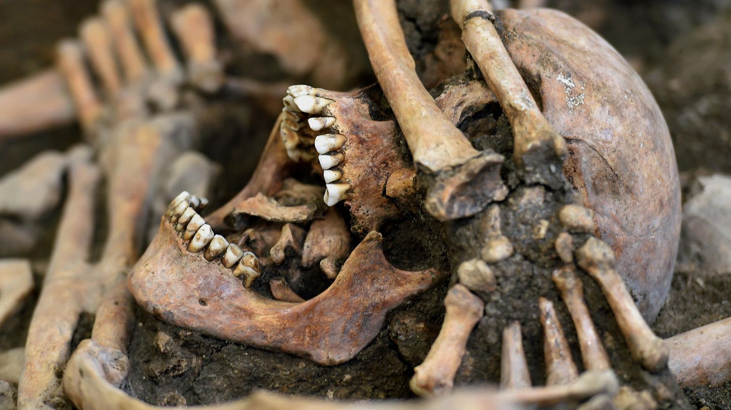 Opfern aus dem Dreißigjährigen Krieg