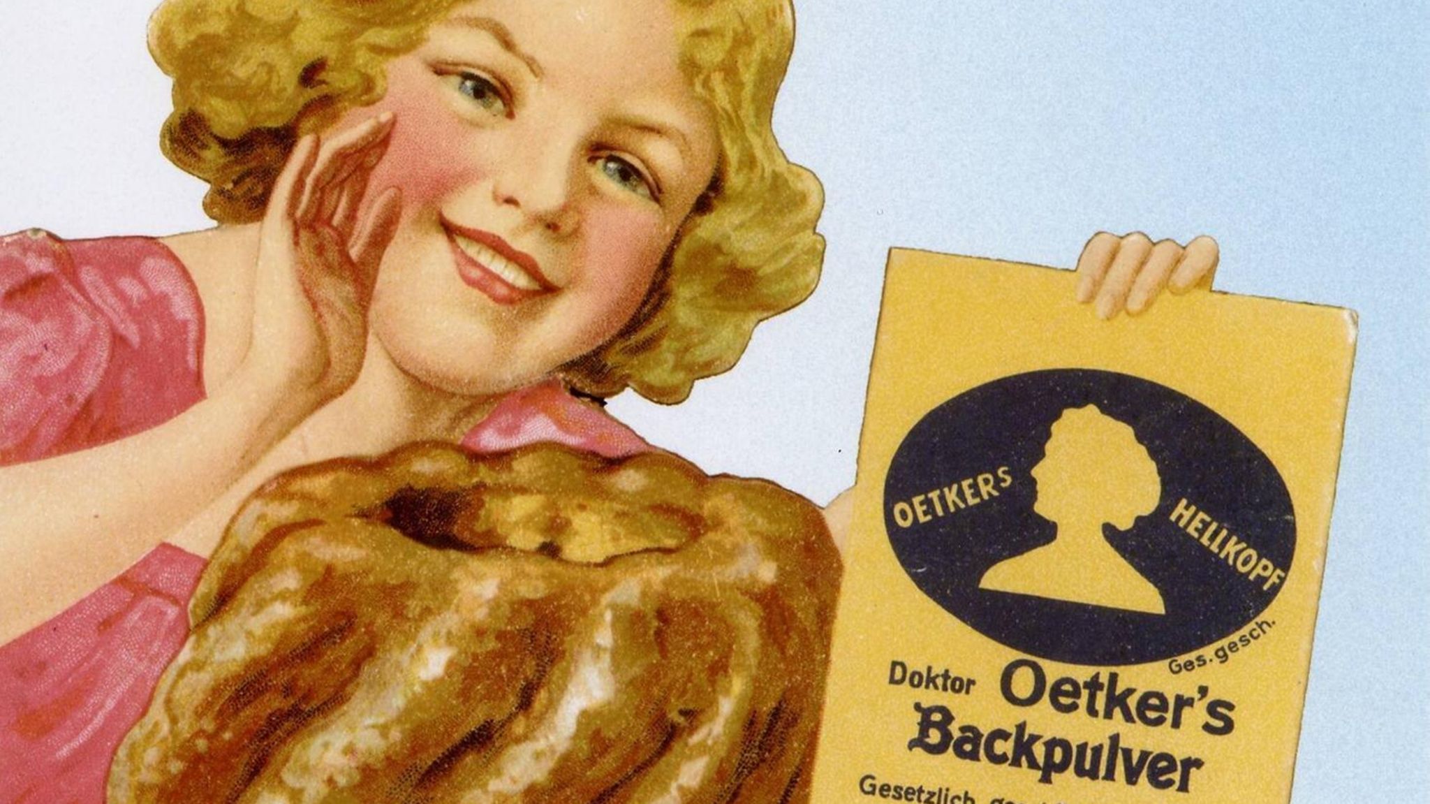 "Dr. Oetker" steht für kinderleichtes Backen. Das Markenzeichen – der Hellkopf – ziert Oetker-Produkte schon seit 1899