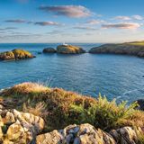 Strumble Head Lighthouse in Pembrokeshire