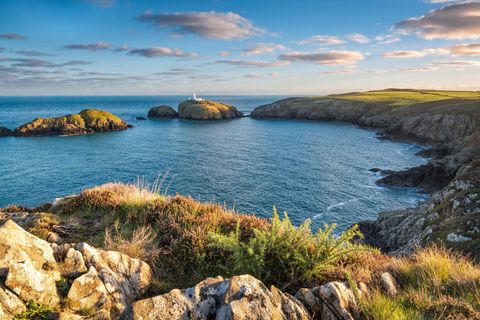 Strumble Head Lighthouse in Pembrokeshire