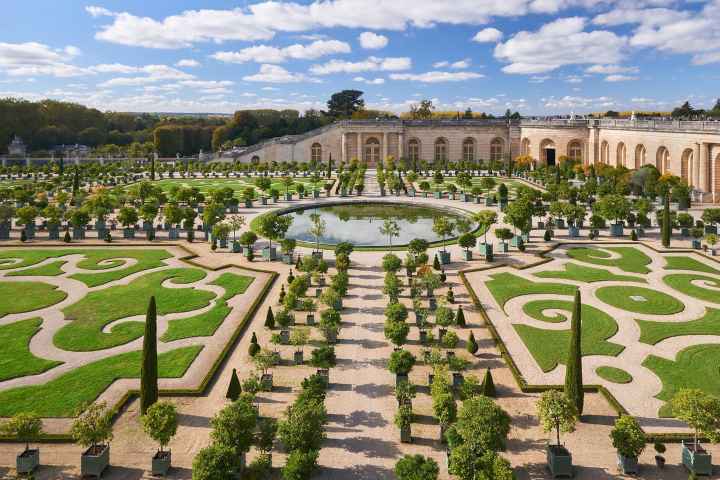 Versailles: Gärten als ein Kunstwerk für sich Garten von Versailles