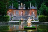 Wasserspiele und Römisches Theater im Schlosspark Hellbrunn