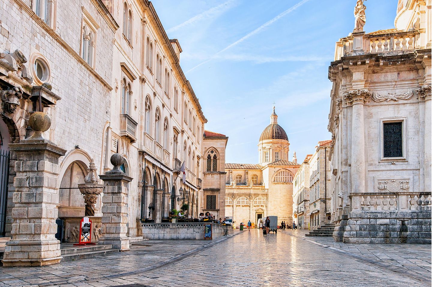 Kathedrale in der Altstadt von Dubrovnik