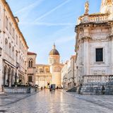 Kathedrale in der Altstadt von Dubrovnik