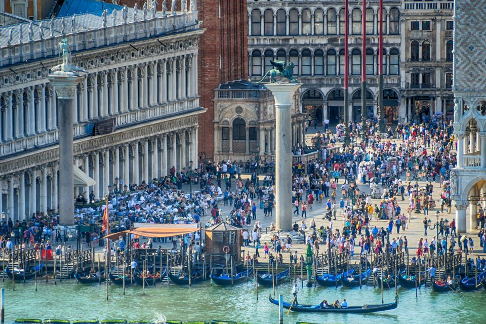 Touristenmassen in Venedig