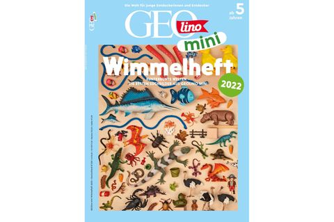 Wimmelbilder im GEOlino Mini Wimmelheft zum Suchen und Finden