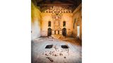Photo 8: This church is part of an abandoned monastery with a very long history, located in Northern Italy. Founded in the Middle Ages, near the end of the 12th century, and occupied for about 600 years. Near the end of the 18th century it got closed due to constant complaints of the critical condition of the building. Striking for the current state of the complex is the huge amount of vandalism, and in particular this church which is only a small part of the complex. The archeologic value is quite high. Historic pottery, wooden coffins and nails got destroyed and people have even tried to steal the big marmer Roman column in the altar you see on the picture. The heavy weight of the column probably prohibited the thieves to take it.