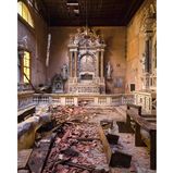 Photo 9: This is a photo of an amazing abandoned church which is part of an abandoned monastery, located in Northern Italy. The monastery has been founded in the beginning of the 17th century. It was closed about 200 years later. The building was later used as a school and as a hospital. The courtyard of this place was lovely to walk around in. Unfortunately it's been closed since a few decades. 