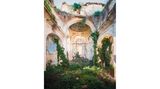Photo 5: Located in the Abruzzo region, and damaged by an earthquake. The church has been long abandoned, and is being taken over by nature as you can clearly see in the photo.