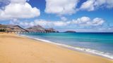 Porto Santo golden beach in Portugal