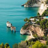 Baia delle Zagare in Italien