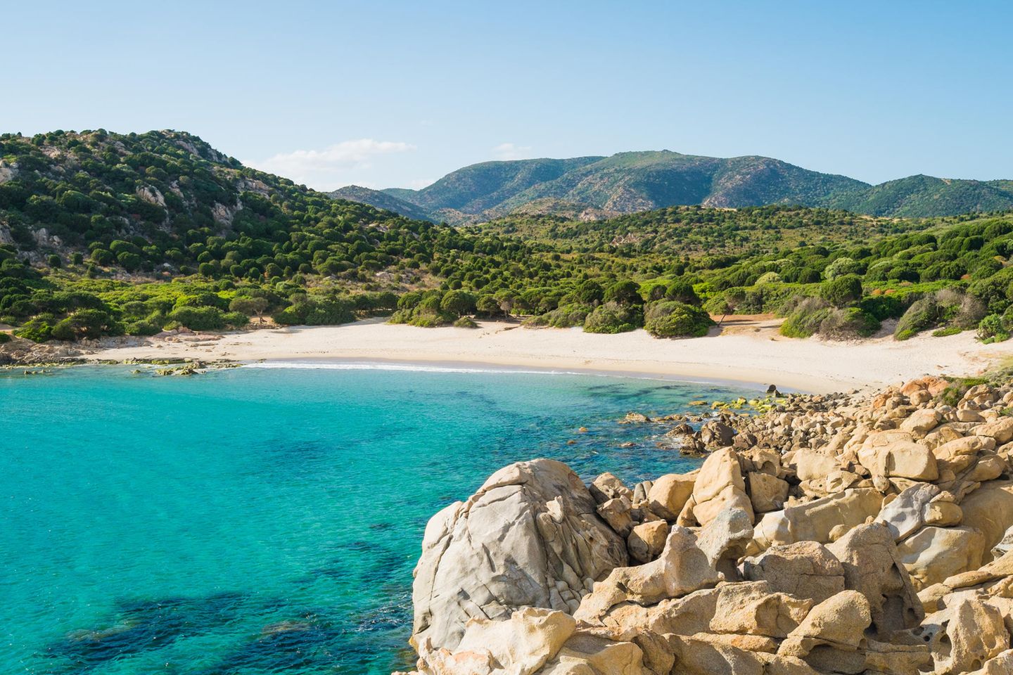 Blick auf die Bucht Cala Cipolla