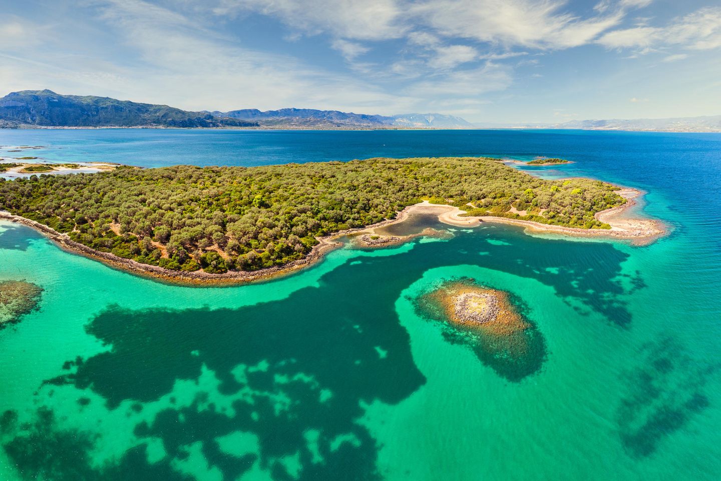 Platz 6: Monolia, Griechenland Blick auf die Bucht