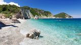Blick auf den Strand