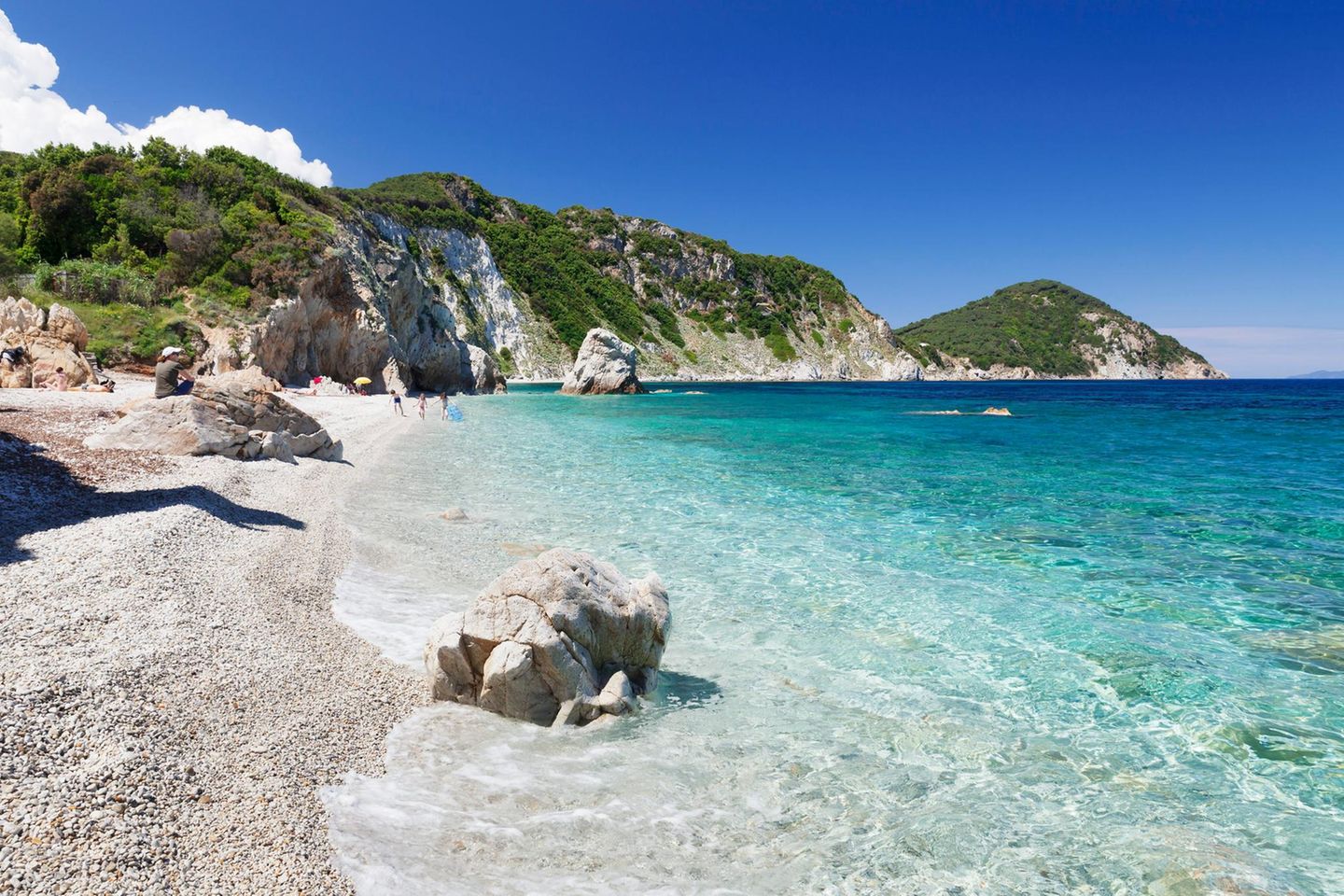 Blick auf den Strand