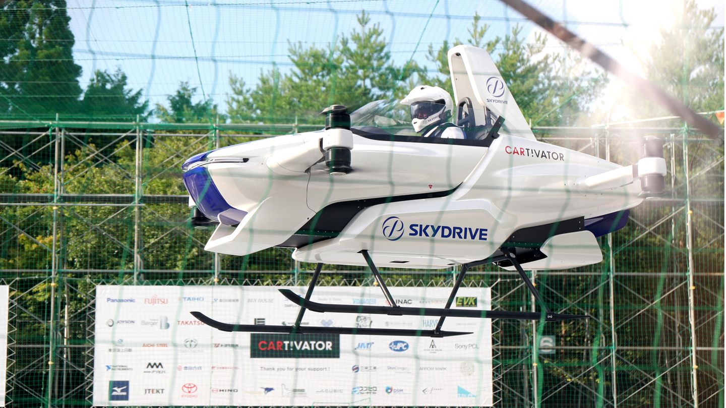 Die Zulassung in Japan läuft: Flugauto der Firma SkyDrive