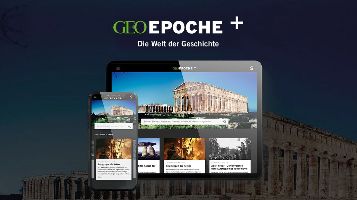 GEO EPOCHE plus : Die ganze Welt der Geschichte
