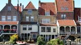 Alte Häuserreihe in Enkhuizen