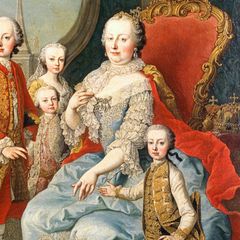 Maria Theresia: Das Oberhaupt der Habsburger-Dynastie um 1755 im Familienkreis auf Schloss Schönbrunn: Die mächtige Herrscherin bringt 16 Kinder zur Welt