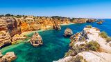 Blick auf Praia da Marinha